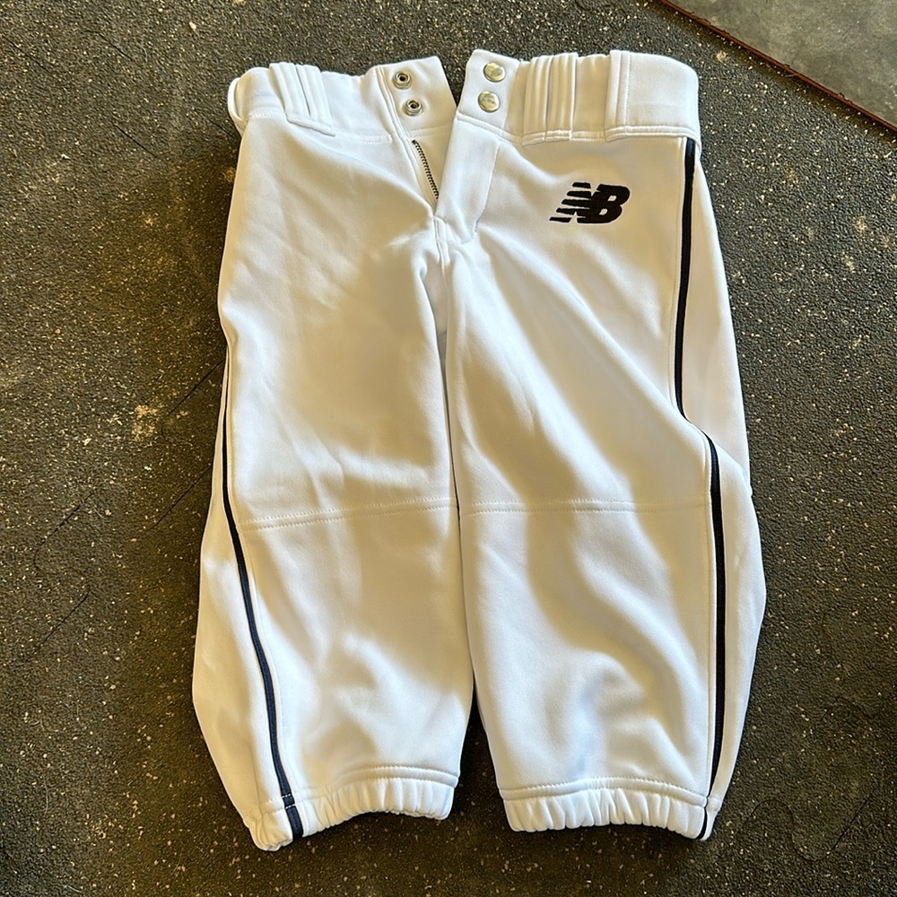 New Balance Youth Small knicker style baseball pants.